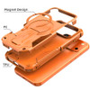 Military Grade HD Armor Magnetic Case with Kickstand for Google Pixel 11 / Pixel 11 Pro - Cosmic Orange