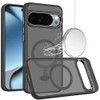 Perfect Crystal Clear Magnetic Case for Google Pixel 11 / Pixel 11 Pro - Black
