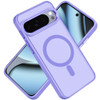 Perfect Crystal Clear Magnetic Case for Google Pixel 11 / Pixel 11 Pro - Purple