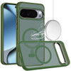 Perfect Crystal Clear Magnetic Case for Google Pixel 11 / Pixel 11 Pro - Green