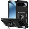 Military Grade Hybrid Case with Ring Grip and Camera Lens Protector for Google Pixel 11 / Pixel 11 Pro - Black