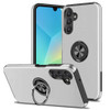 360 Rotating Ring Grip Hybrid Case for Samsung Galaxy A27 5G - Silver