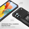Military Grade Robust Series Dual Layer Hybrid Case with Ring Grip for Samsung Galaxy A27 5G - Black