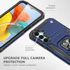 Military Grade Robust Series Dual Layer Hybrid Case with Ring Grip for Samsung Galaxy A27 5G - Blue