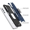 Military Grade Robust Series Dual Layer Hybrid Case with Ring Grip for Samsung Galaxy A27 5G - Blue