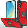 Military Grade Robust Series Dual Layer Hybrid Case with Ring Grip for Samsung Galaxy A27 5G - Red