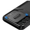 Combat Tough Series Hybrid Case with Camera Lens Cover for Samsung Galaxy A27 5G - Black