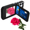 Flap Leather Wallet Fusion Case for Samsung Galaxy A27 5G - Black