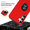360 Rotating Ring Grip Hybrid Case for Samsung Galaxy A27 5G - Red
