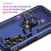 Military Grade Hybrid Case with Ring Grip for Samsung Galaxy A27 5G - Blue