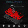 Military Grade Hybrid Case with Ring Grip for Samsung Galaxy A27 5G - Red