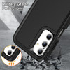 Military Grade TUFF Hybrid Armor Case with Kickstand for Samsung Galaxy A27 5G - Black