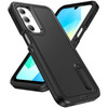 Military Grade TUFF Hybrid Armor Case with Kickstand for Samsung Galaxy A27 5G - Black