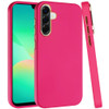 Soft Touch Dual-Layer Hybrid Case for Samsung Galaxy A27 5G - Hot Pink