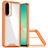 Shockproof Fusion Shield Tough Snap-on Case for Samsung Galaxy A27 5G - Cosmic Orange