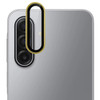 Unibody Matte Metal Tempered Glass Camera Lens Protector for Samsung Galaxy A27 5G - Gold