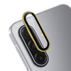 Unibody Matte Metal Tempered Glass Camera Lens Protector for Samsung Galaxy A27 5G - Gold