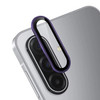 Unibody Matte Metal Tempered Glass Camera Lens Protector for Samsung Galaxy A27 5G - Dark Purple