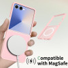 Shade Series Hybrid Case with MagSafe Magnetic Ring for Samsung Galaxy Z Flip 8 - Pink