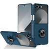 Slim Protective Cover with Ring Grip for Samsung Galaxy Z Flip 8 - Blue