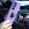 Slim Protective Cover with Ring Grip for Samsung Galaxy Z Fold 8 Ultra - Purple