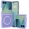 Shade Series Hybrid Case with Magnetic Ring for Samsung Galaxy Z Flip 8 - Light Purple