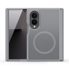 Shade Series Magnetic Ring Hybrid Case with Hinge Protection for Samsung Galaxy Z Fold 8 - Grey