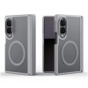 Shade Series Magnetic Ring Hybrid Case with Hinge Protection for Samsung Galaxy Z Fold 8 - Grey