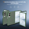Shade Series Hybrid Case with Magnetic Ring for Samsung Galaxy Z Fold 8 - Green