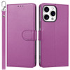 Element Series Book-Style Leather Folio Wallet Case for iPhone 16 Pro Max - Purple