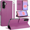 Element Series Book-Style Leather Folio Wallet Case for Samsung Galaxy A17 5G - Purple