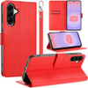 Element Series Book-Style Leather Folio Wallet Case for Samsung Galaxy A17 5G - Red