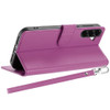 Element Series Book-Style Leather Folio Wallet Case for Samsung Galaxy A37 5G - Purple