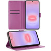 Element Series Book-Style Leather Folio Wallet Case for Samsung Galaxy A37 5G - Purple