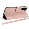 Element Series Book-Style Leather Folio Wallet Case for Samsung Galaxy A37 5G - Rose Gold