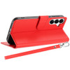 Element Series Book-Style Leather Folio Wallet Case for Samsung Galaxy S26 Plus - Red