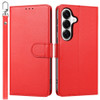 Element Series Book-Style Leather Folio Wallet Case for Samsung Galaxy S26 Plus - Red