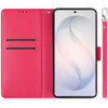 Element Series Book-Style Leather Folio Wallet Case for Samsung Galaxy S26 FE - Hot Pink
