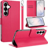 Element Series Book-Style Leather Folio Wallet Case for Samsung Galaxy S26 FE - Hot Pink