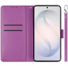 Element Series Book-Style Leather Folio Wallet Case for Samsung Galaxy S25 Ultra - Purple
