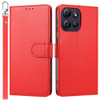 Element Series Book-Style Leather Folio Wallet Case for Motorola Moto G Power 2026 / 2025 - Red