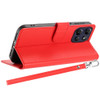 Element Series Book-Style Leather Folio Wallet Case for Motorola Moto G Power 2026 / 2025 - Red