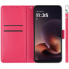 Element Series Book-Style Leather Folio Wallet Case for Motorola Moto G (2026/2025) / Moto G Play 2026 - Hot Pink