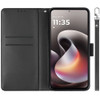 Element Series Book-Style Leather Folio Wallet Case for Motorola Moto G Stylus 2026 / 2025 - Black