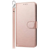 Element Series Book-Style Leather Folio Wallet Case for iPhone 15 Plus - Rose Gold