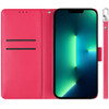 Element Series Book-Style Leather Folio Wallet Case for iPhone 12 / iPhone 12 Pro - Hot Pink