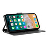 Element Series Book-Style Leather Folio Wallet Case for iPhone 11 - Black