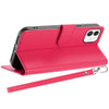 Element Series Book-Style Leather Folio Wallet Case for iPhone 11 - Hot Pink