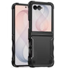 Military Grade Shockproof Hybrid Armor Case for Samsung Galaxy Z Flip 8 - Black