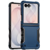 Military Grade Shockproof Hybrid Armor Case for Samsung Galaxy Z Flip 8 - Blue